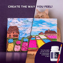 OKTO Clay Flower beds in Holland DIY Air Clay Craft Set