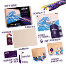 OKTO Clay  Big Wave in Kanagawa DIY Air Clay Craft Set