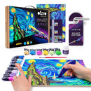 OKTO Clay Starry Night DIY Air Clay Craft Set