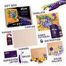 OKTO Clay Irises DIY Air Clay Craft Set
