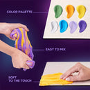 OKTO Clay Irises DIY Air Clay Craft Set