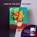 OKTO Clay Sunflowers DIY Air Clay Craft Set