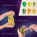 OKTO Clay Energy Wood & Craft DIY Succulents Air Clay Craft
