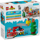 LEGO Fire Truck with Hose and Firefighter