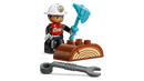 LEGO Fire Truck with Hose and Firefighter