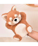 DOUDOU Histoire d'Ours PODCOLL LES MARIONNETTES - Panda Roux - 24 cm
