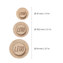 Room Copenhagen LEGO Wall Hanger 3pc (2 colours)