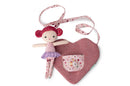 Lilliputiens Aline doll with heart bag - Plush Toys