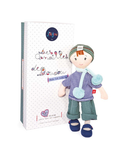 DOUDOU Jolijou Les Canailles rag doll - Tim Green - 36cm - Plush Toys
