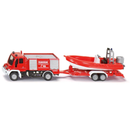 Siku Mercedes-Benz Unimog Fire engine with boat - Vehicles