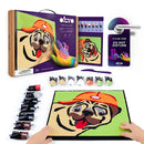 OKTO Clay Coloring with clay by numbers Pug Dog