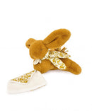 DOUDOU lapin Bleu - DOUDOU Rabbit plush toy with comforter - 16 cm