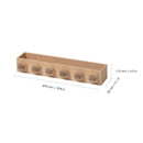 Room Copenhagen LEGO Book Rack Wooden Oak Soap Treated (2 colours)