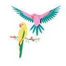LEGO The Fauna Collection Macaw Parrots LEGO Art