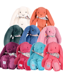 DOUDOU LAPIN FLEURETTE - 35 cm (9 colours)