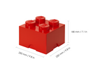 Room Copenhagen LEGO Storage Brick Multi-pack 4pc (3 Sets)