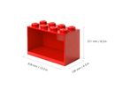 Room Copenhagen LEGO Brick Shelf 8 Knobs 4x2 (5 colours)