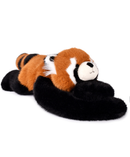 DOUDOU Histoire d'Ours PODCOLL LES LESTES - Panda Roux- 40 cm - Plush Toys