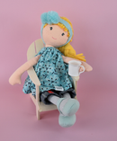 DOUDOU Jolijou Les Canailles rag doll - Evy Almond - 36cm - Plush Toys