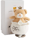 DOUDOU Little King Bear w Music Box - 14cm - Plush Toys