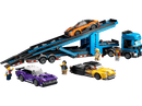 LEGO Car Transporter Truck with Sports Cars