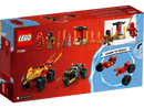 LEGO Kai and Ras's Car and Bike Battle