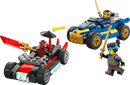 LEGO Rogue vs. Drix Race Car Duel