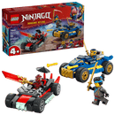 LEGO Rogue vs. Drix Race Car Duel