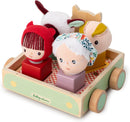 Lilliputiens Louis Pull Along Picnic Car & Shape