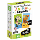 HEADU Maxi Flashcards Montessori Animal Sounds