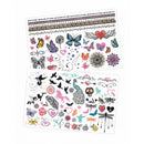 BUKI France 75 wash-off tattoos - Glitter