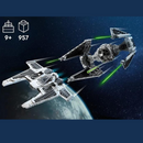 LEGO Mandalorian Fang Fighter vs. TIE Interceptor Star Wars