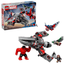 LEGO Captain America vs. Red Hulk Battle