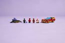 LEGO Iron Man Car & Black Panther vs. Red Hulk