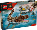 LEGO Brick-Built Mosasaurus Boat Mission