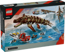 LEGO Brick-Built Mosasaurus Boat Mission