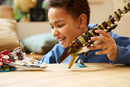 LEGO Brick-Built Mosasaurus Boat Mission