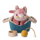 Lilliputiens Jeanne Cat Basket - Plush Toys