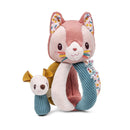 Lilliputiens Rattle with handles Jeanne the cat - Plush Toys