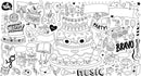 OMY COLORING XXL - FIESTA
