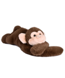 DOUDOU Histoire d'Ours PODCOLL - Singe - 50 cm