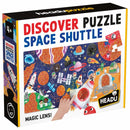 HEADU Discover Puzzle Space Shuttle - Educational game