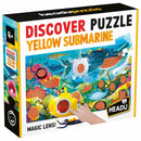 HEADU Discover Puzzle Yellow Submarine - Educational game