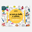 OMY Coloring Placemats - Bon Appetit - 30x40