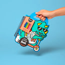 OMY Super Coloring & Stickers Book -Dino