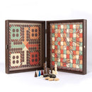 Manopoulos Chess/Backgammon/Ludo/Snakes - Vintage - Venge rep