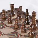 Manopoulos Chess/Backgammon/Ludo/Snakes - Vintage - Venge rep