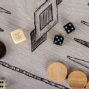 Manopoulos Freehand Drawing Sketch in Black - Walnut replica