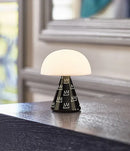 LEXON MINA M - LEXON X Jean-Michel Basquiat - Crown - LED lamp - Black