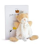 DOUDOU Little King Bear w Tummy Clip - 15cm - Plush Toys
